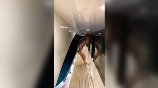 Sex In Front of Others: Public blowjob at a yacht party #1