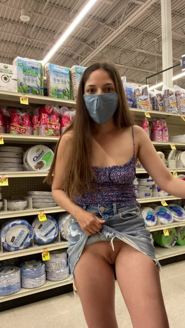 Just shopping for picnic supplies