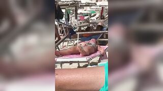 Public Sex: does she really think no one will notice? #3