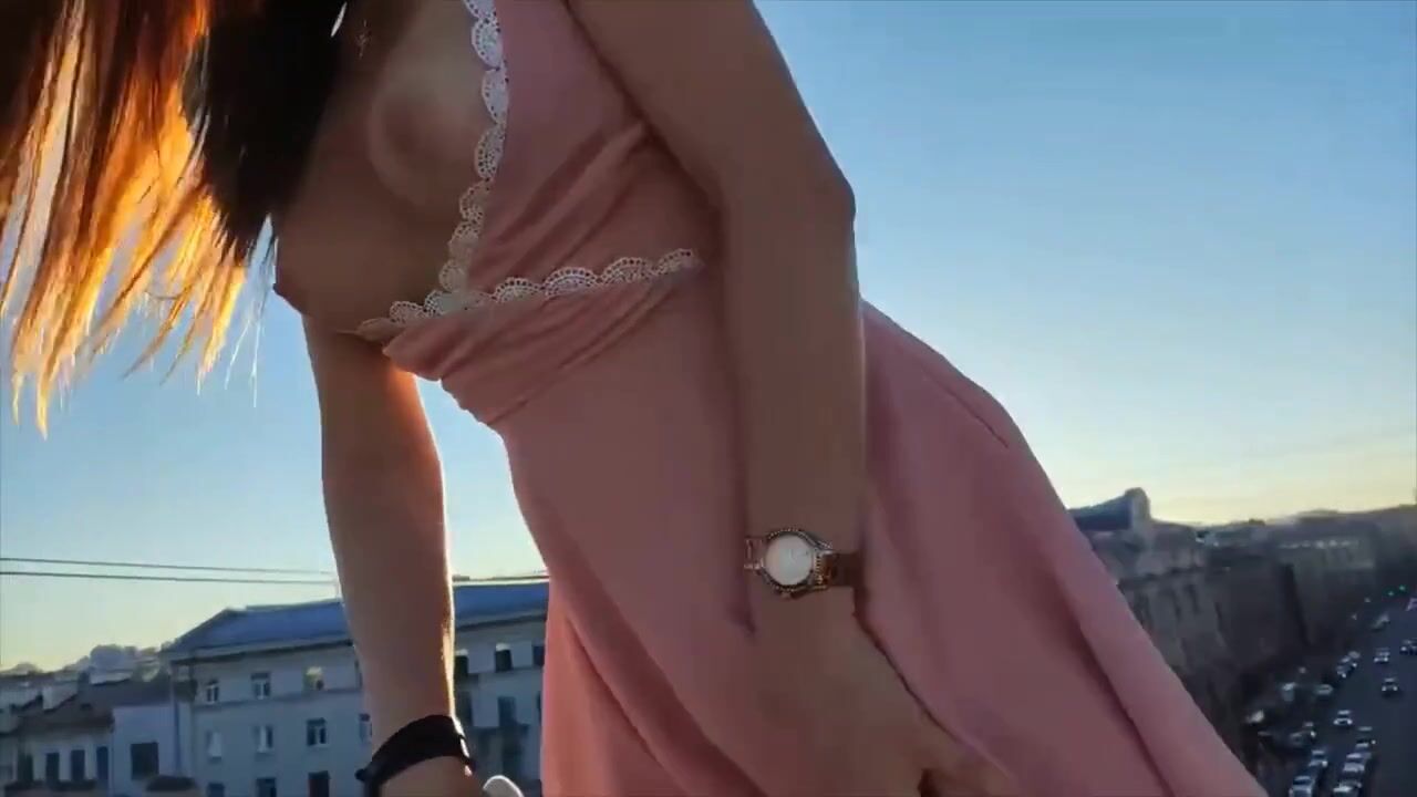 Riding on the rooftop