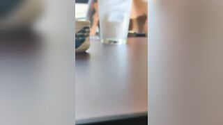 Getting Naked in Public: Being a good girl at dinner #4
