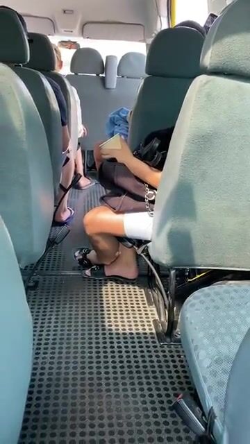 Flashed my tits on the bus for the first time