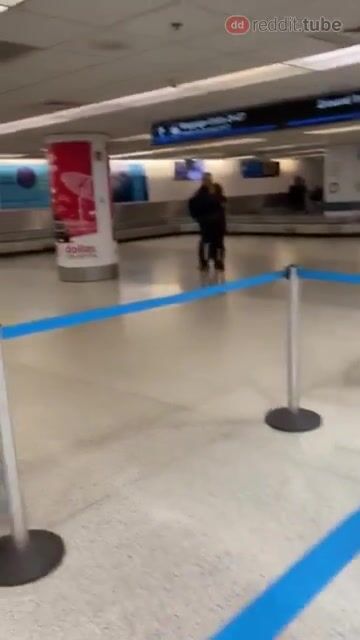 Florida woman strip walks in airport