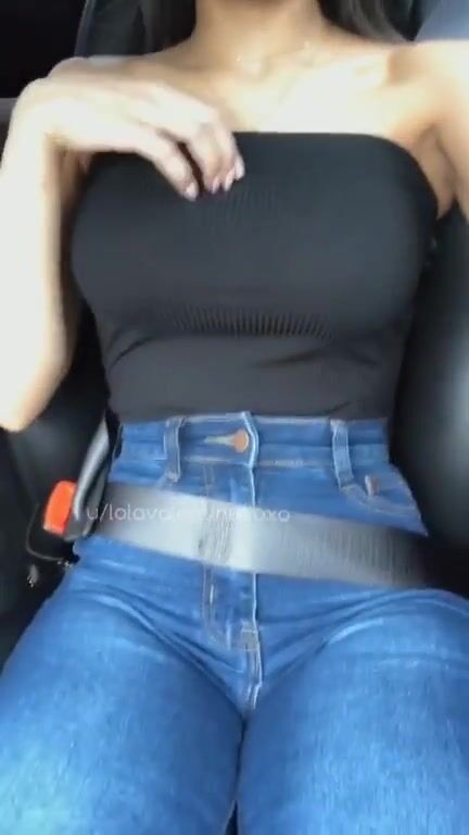 Flashing in the car