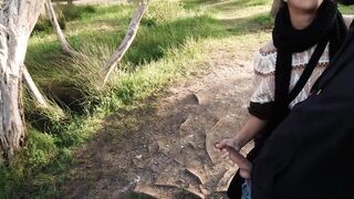 Exposed in Public: Making my boyfriend cum hard ♥️♥️ #3