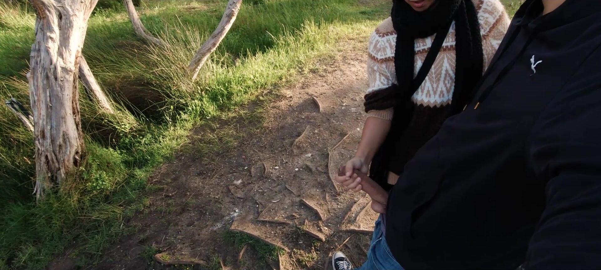 Making my boyfriend cum hard ????