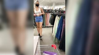 Exposed in Public: I’m going to get banned from this store eventually ♥️♥️ #2