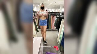 Exposed in Public: I’m going to get banned from this store eventually ♥️♥️ #3