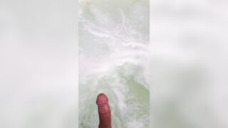 Exhibitionist Sex: Just hanging at the resort hot tub #3