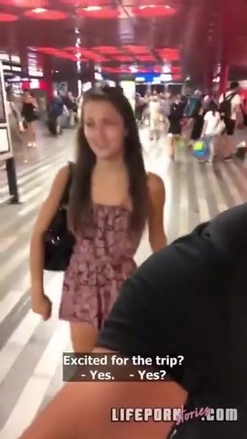 Fucked on a train