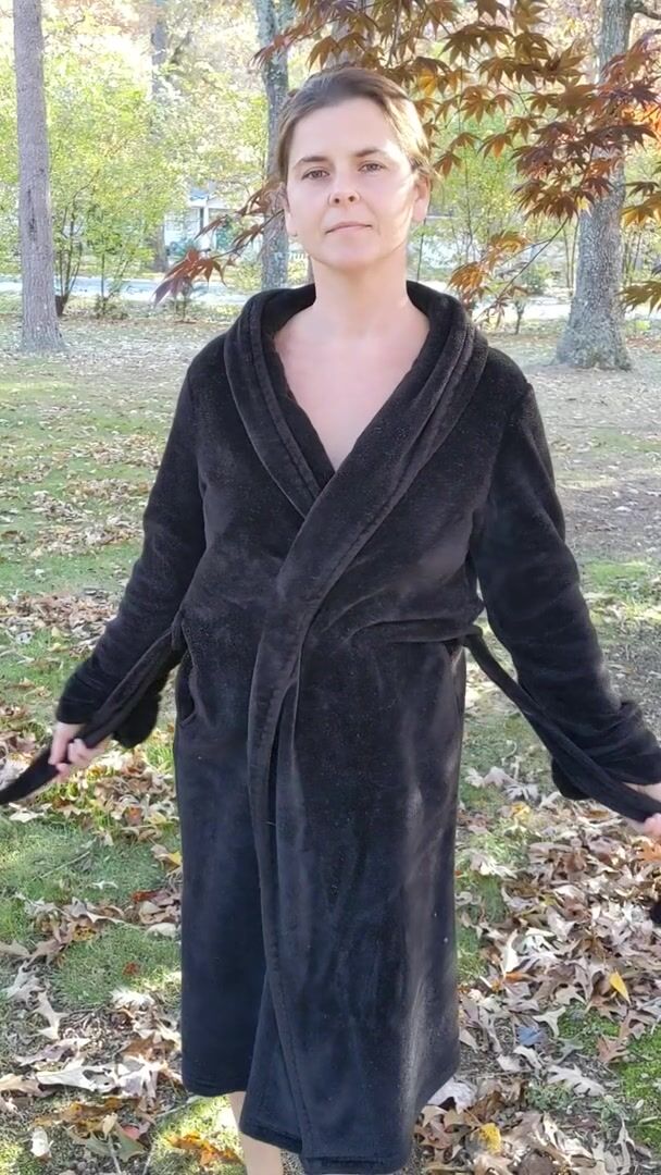 Neighbors get to see what's under the robe..so should you :) hope you like