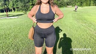 Getting Naked in Public: Flashing on the disc golf course #2