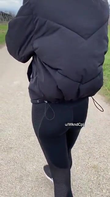 Turned back around with the jacket still open