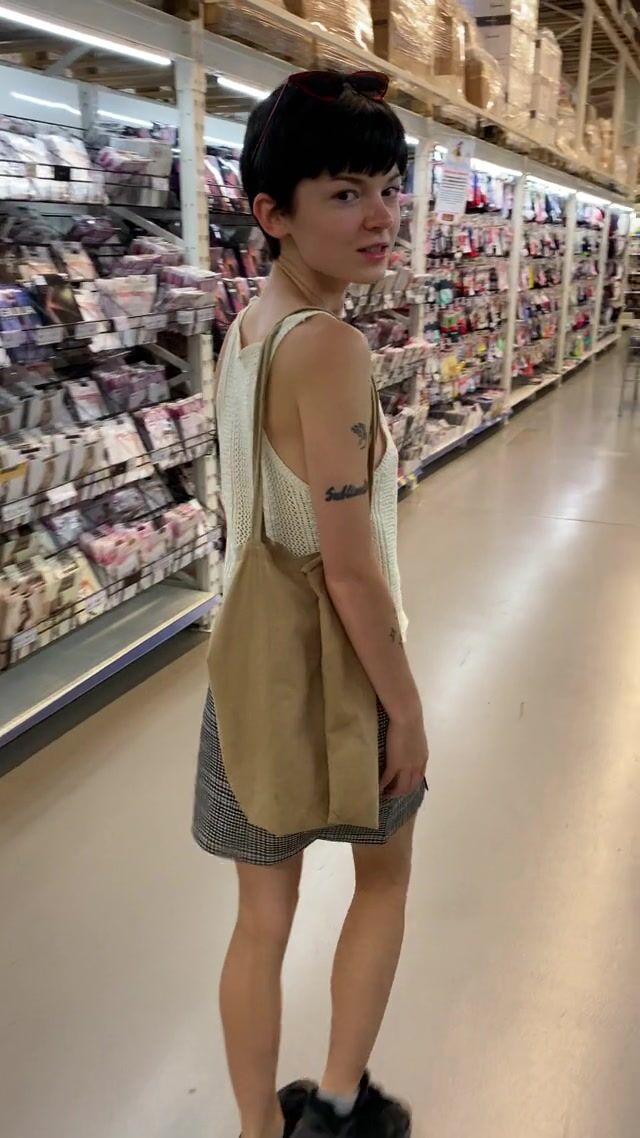 At the mall !