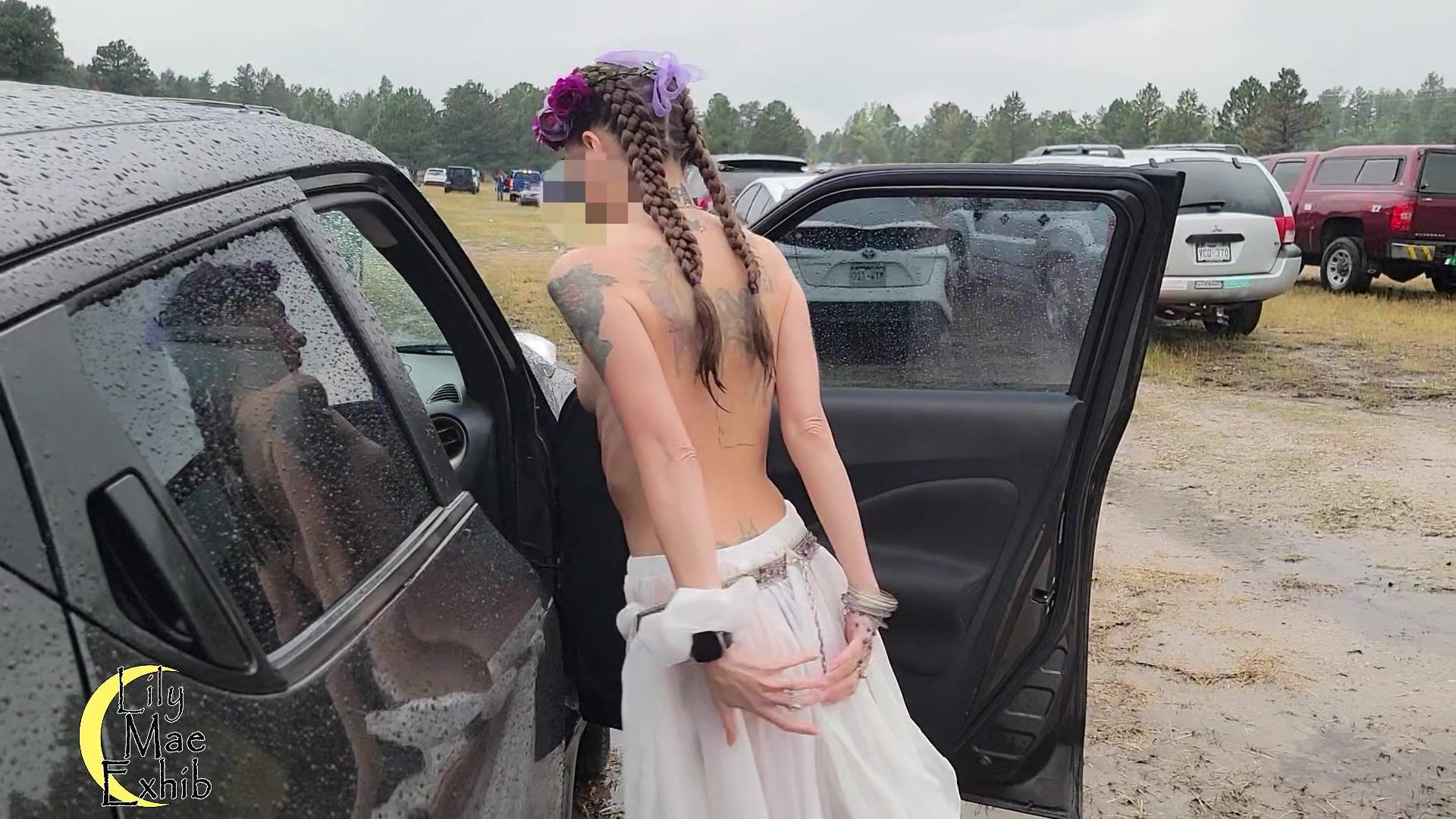 Hubby had me strip off my wet clothes in the parking lot before getting in the car.