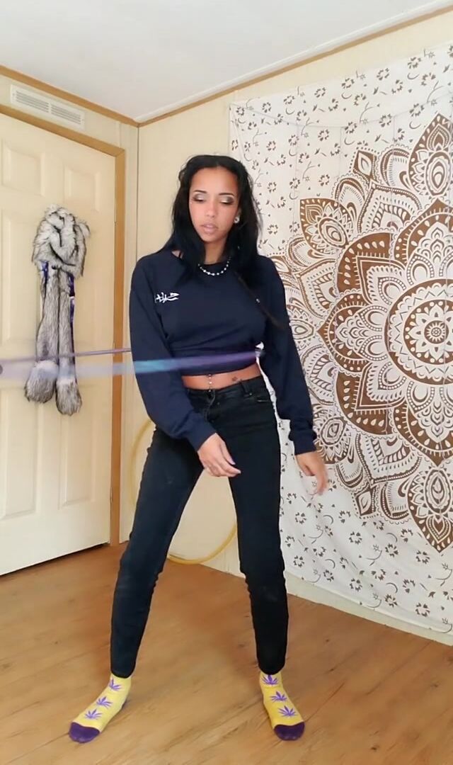 Hooping gets my clothes off