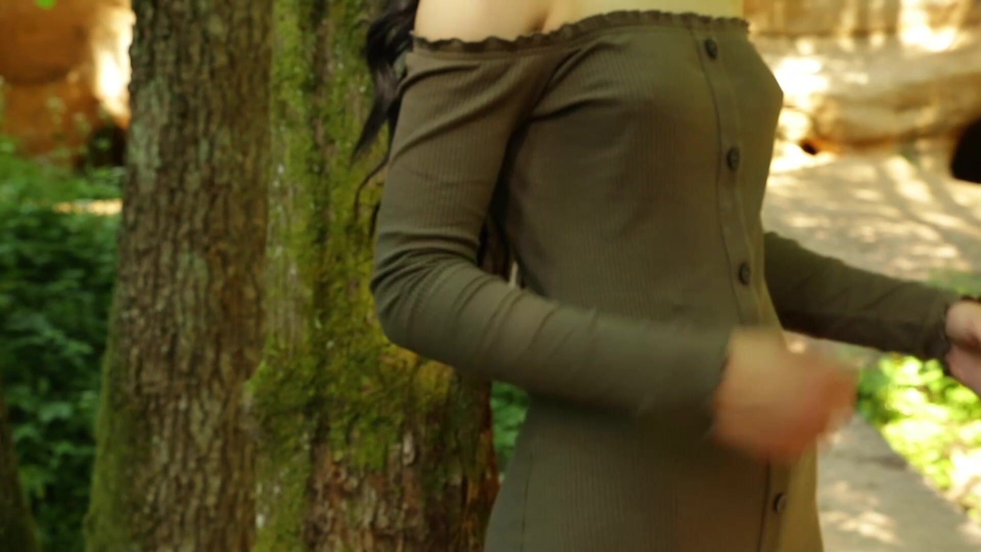 Flashing Lovely Tits