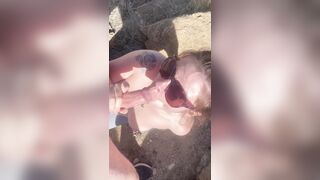 Exhibitionist: Went to Joshua Tree ♥️♥️ Just so he could film me being a CUM SLUT…I loved it! #4