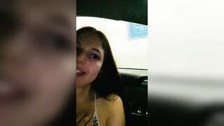 Naughty in Public: Flashing at the car wash♥️♥️ #2