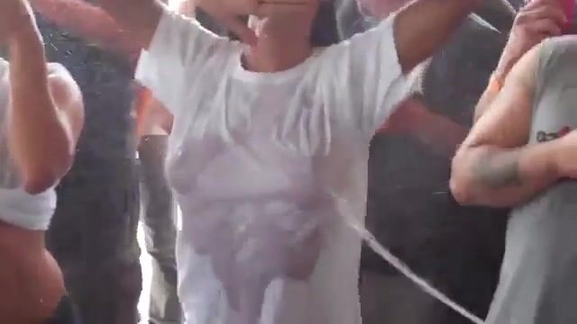 Booze Cruise Wet T-shirt contest