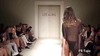 Naked on Stage: See-through swimwear fashion #4