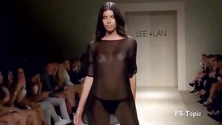 Naked on Stage: See-through swimwear fashion #3