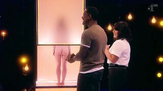 Pussy inspection on "Naked Attraction" gameshow
