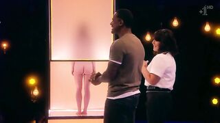 Naked on Stage: Pussy inspection on "Naked Attraction" gameshow #1