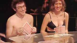 Strip Poker on Finnish TV show