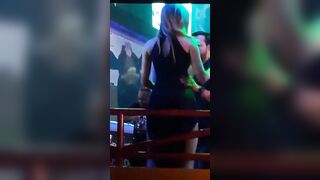 Naked on Stage: Pussy on display in the club #3