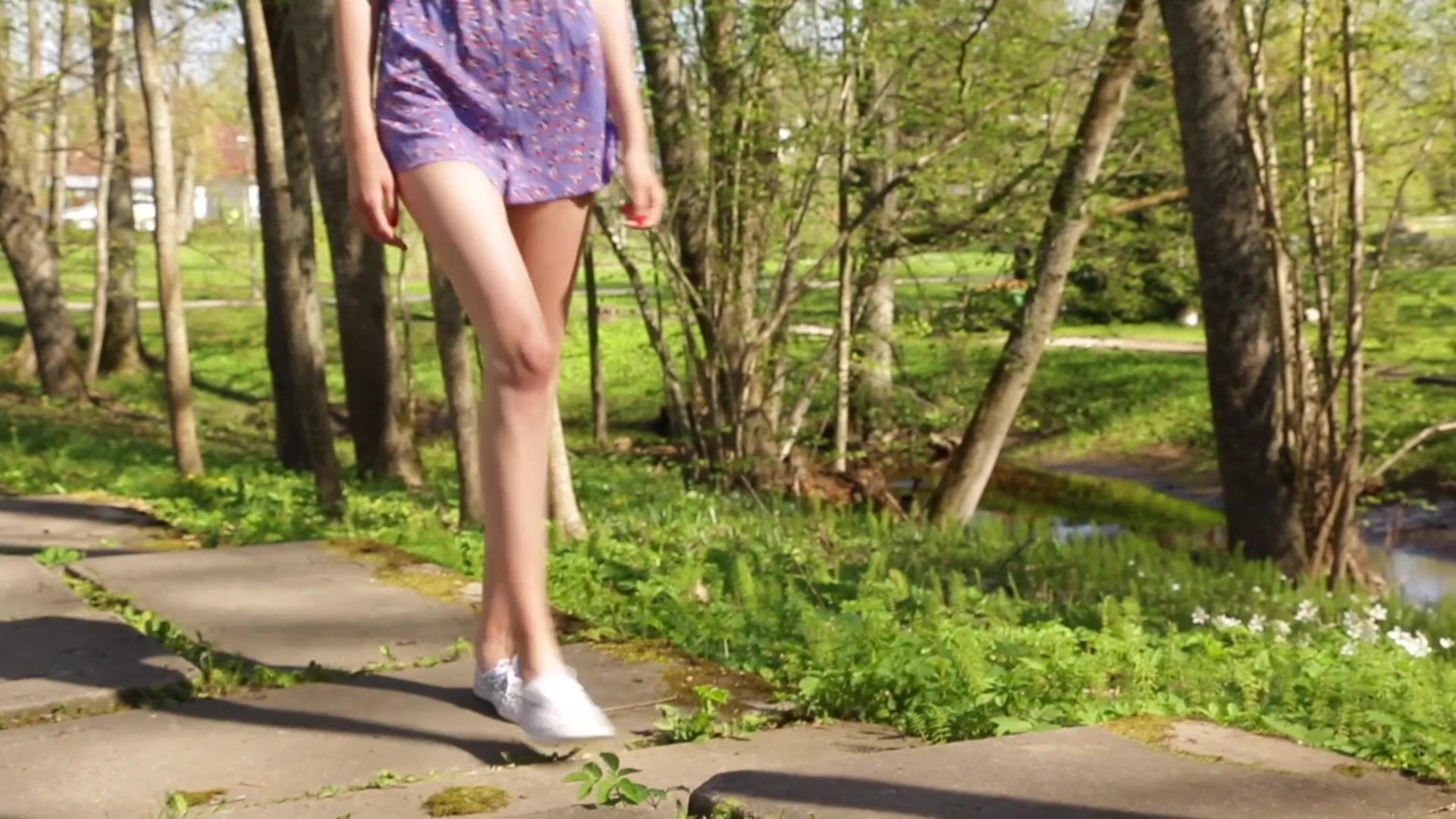 Getting Naked In The Park