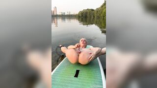 Outdoor Nudity: I hope one day i will have a great real fuck in a sup board♥️♥️♥️♥️ #2