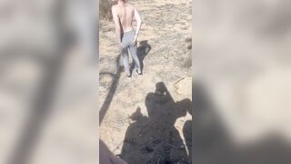 Outdoor Nudity: He wanted to see my asshole before I sucked his cock in the desert..I had to to obey him #2