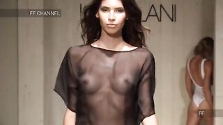 Nude on Stage: Sheer top #3