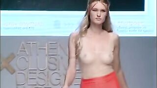 Nude on Stage: See-thru top №2 #2