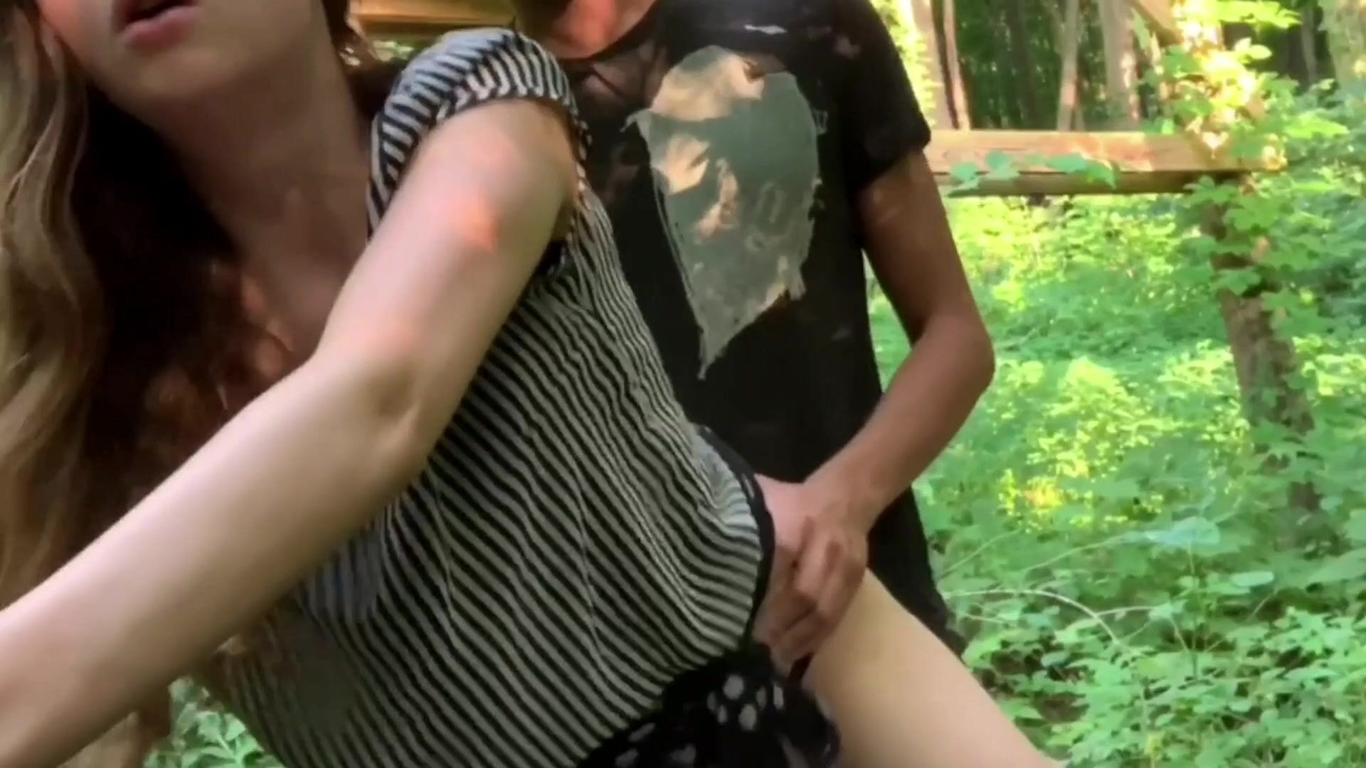 When your girlfriend lives with her family, you gotta get creative!