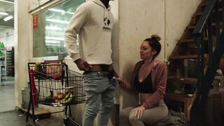 Sneaky: Sneaky blowjob at the grocery store #4