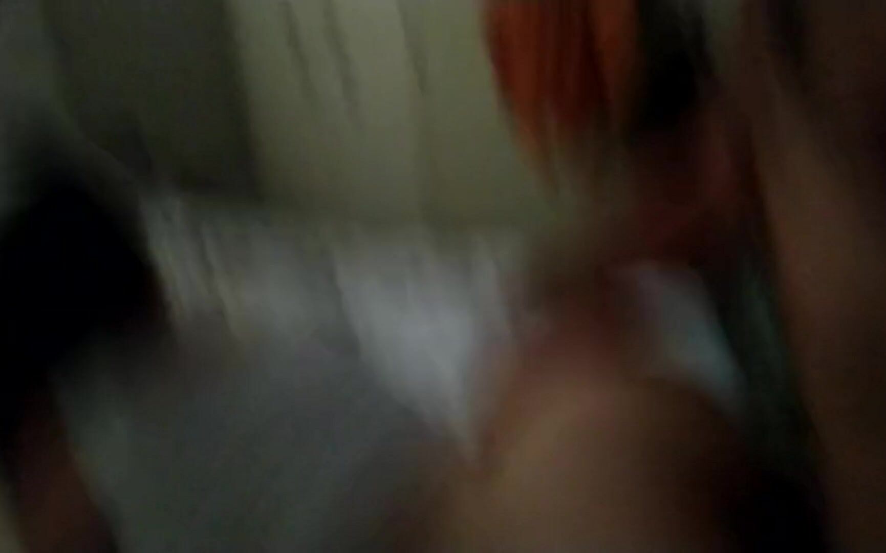 Being sneaky with my parents in the other room