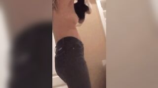 Hidden cam in bathroom